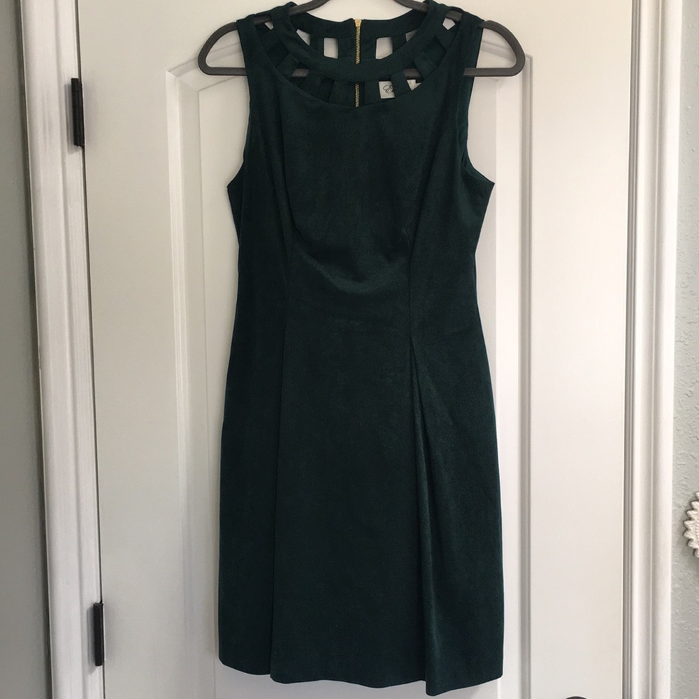 Jewel tone green dress